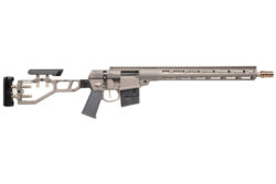 Q LLC MINIFIX55616INGRAY Mini Fix  5.56x45mm NATO 16 Tapered Barrel, Gray, Fully Adjustable Folding Stock, Magpul K Grip, 15 Q-Sert Handgaurd, AR/M4 Style Mag, Cherry Bomb Brake, Ambi Controls