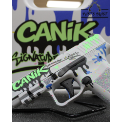 CANIK METE MC9LS Signature,  Compact, 9MM, 3.64 Barrel, Drip (White), Optic Ready, White Dot Front Sight, Blackout Rear Sight, 2 Magazines, 17 Rounds HG7896DRW-N