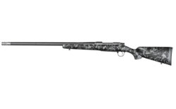 Christensen Arms 8010615900 Ridgeline FFT 300 PRC 3+1 22 Carbon Fiber/Threaded Barrel, Stainless Steel, Black with Gray Accents Stock