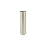 Q, Half Nelson, Suppressor, 762NATO, Titanium Construction, Bead Blasted Finish, Silver, 6.85" Overall Length, 5/8X24 Direct Thread