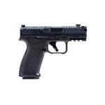 CANIK, METE MC9 Prime, Semi-automatic, Striker Fired, Compact, 9MM, 3.64" Barrel, Compensated Slide and Barrel with Blast Chamber, Night Sights, Optics Ready, Matte Finish, Black, 17 Rounds, 2 Magazines