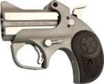 Bond Arms BARN Roughneck  38 Special/357 Mag 2rd Shot 2.50 Stainless Steel Barrel/Black Rubber Grips