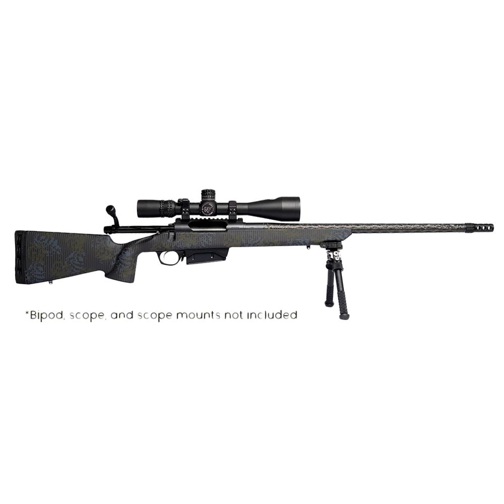 Horizon Firearms Vandal Carbon II 300 Win Mag 22" Black Fluted Barrel, Black Drilled & Tapped Receiver, Black Iota EKO X Carbon Fiber Stock