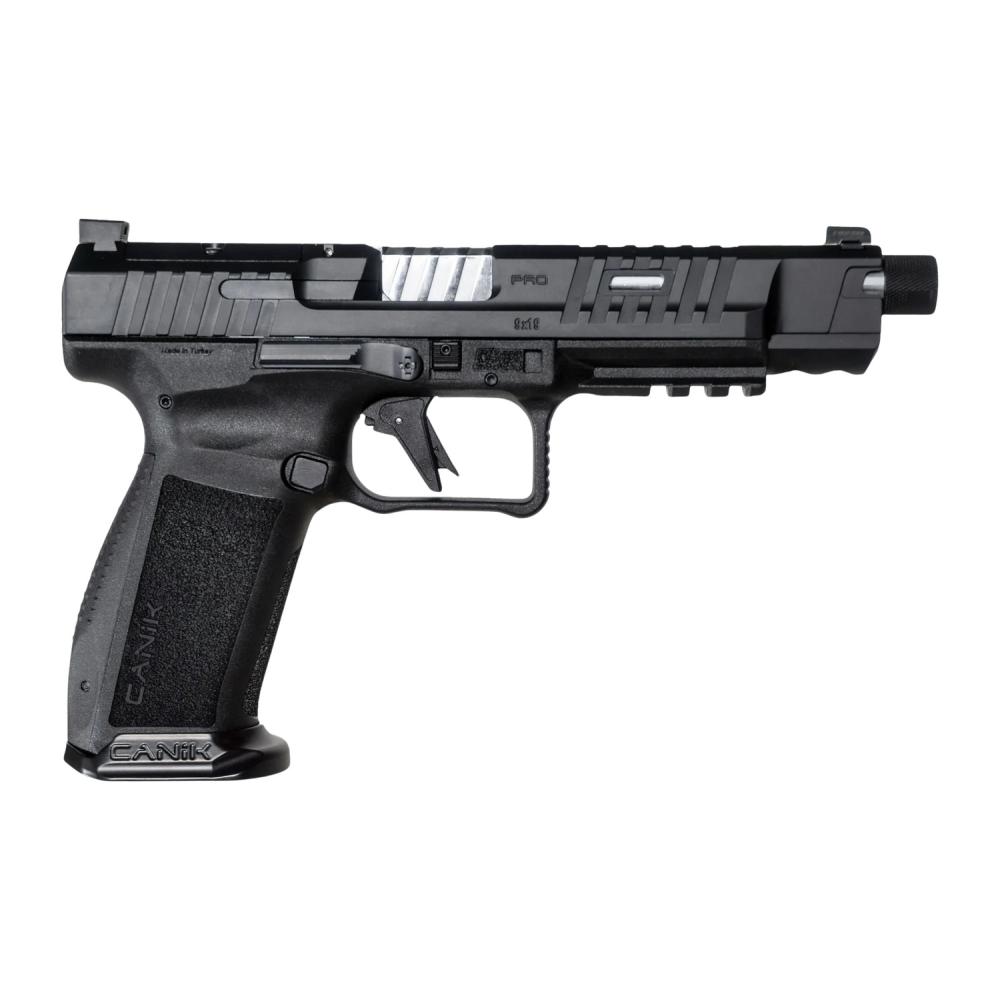 CANIK, METE SFX Pro, Striker Fired, Semi-automatic, Polymer Frame Pistol, Full Size, 9MM, 5.74" Threaded Barrel