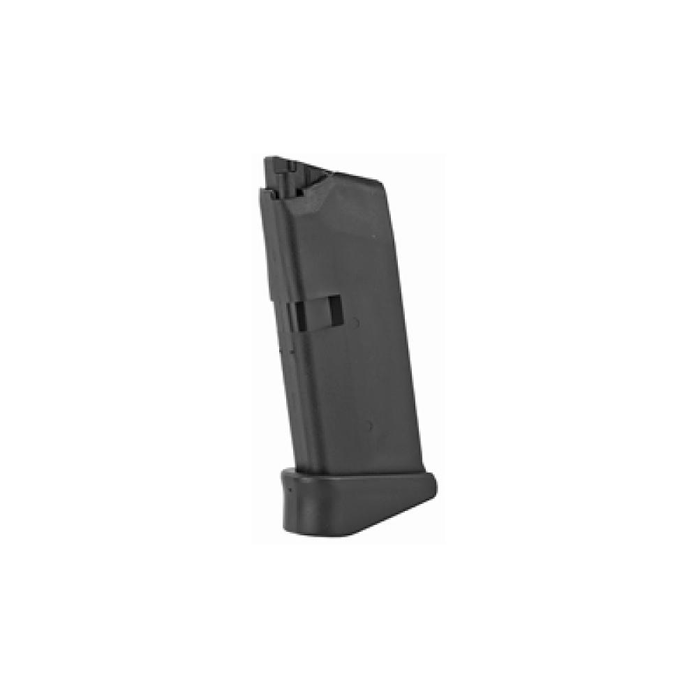 GLOCK 43 9MM 6RD EXT MAG. BLACK POLY.