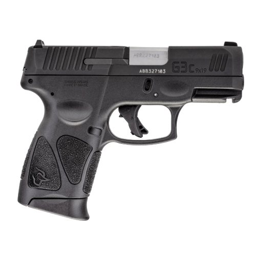 Taurus G3C 9mm Luger 12+1 3.20 Stainless Steel Barrel, Matte Black Serrated Slide 1G3C9312X12