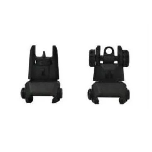 ATI TACTICAL FLIP UP FRONT & REAR BACK UP SIGHT POLYMER