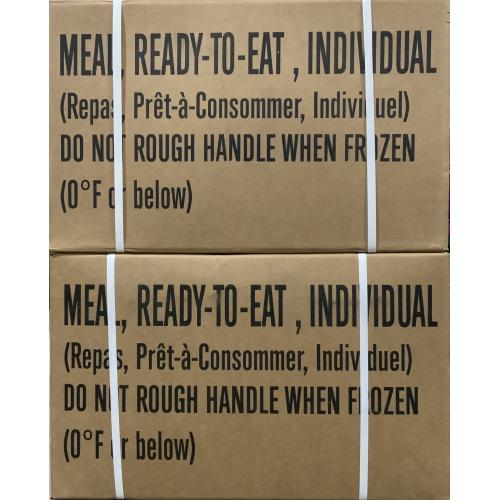 Sopackco 12ct (x2) US Military Surplus MRE Meals Ready to Eat 2021 A/B Case Menus 1-12 / 13-24