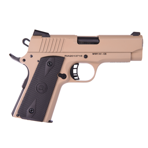 ROCK ISLAND M1911-A1 CS TACT 9MM FDE FLAT DARK EARTH CERAKOTE