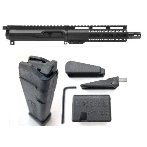 TorkMag Complete AR Upper Magdapt 17 Bundle - Black | 9mm | 8" Ba