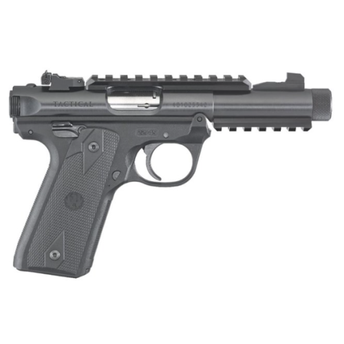 Ruger MKIV 22/45 TACTICAL 22LR 4.4" 40149|BLACK|1/2-28 TPI|10+1