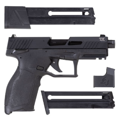 TAURUS TX-22 22LR 4.6 BLK 16/22RD