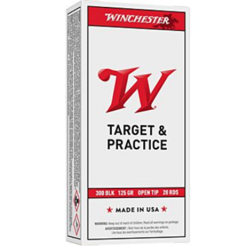 WINCHESTER USA 300 AAC 125GR FMJ 20RD