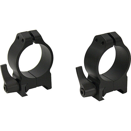 Warne Maxima Vertical Ring Set Quick Detach For Rifle Maxima/Weaver/Picatinny Medium 30mm Tube 214LM