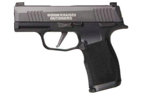 Sig P365X BORN AND RAISED Manuel Safety 9mm 12rd