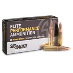 Sig Sauer Elite Match Grade  300 Blackout 220 gr Open Tip Match (OTM) 20 Per Box/ 25 Cs E300A220