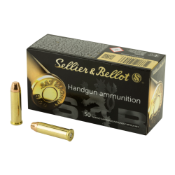 Sellier & Bellot Handgun Target 357 Mag 158 gr Full Metal Jacket (FMJ) 50 Per Box/ 20 Cs SB357A