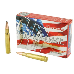 Hornady American Whitetail  30-06 Springfield 180 gr InterLock Spire Point 20 Per Box/ 10 Cs 81084