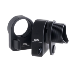 Sylvan Arms AR Folding Stock Adapter Black Anodized 7075-T6 Aluminum ARH300