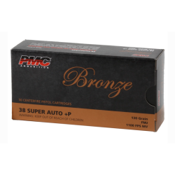 PMC BRONZE 38 SUPER AUTO 130GR FMJ