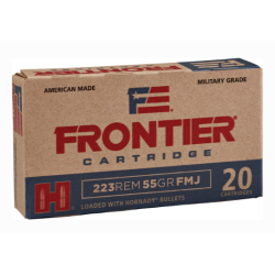 HORNADY FRONTIER 223 REM 55GR FMJ