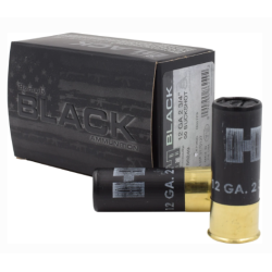 HORNADY BLACK BUCKSHOT 12 GAUGE 2.75'' 8 PELLETS 00 BUCK