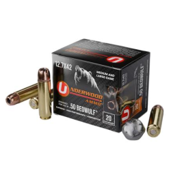 Underwood Hunting & Self Defense Handgun Ammunition 50 Beowulf