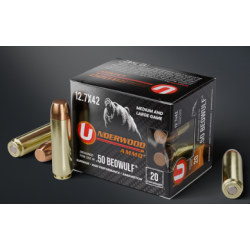 UNDERWOOD 50 BEOWULF 350GR FMJ 20RD
