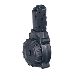 Promag Handgun Drum Magazine Black Polymer Fits Glock Models 21&3