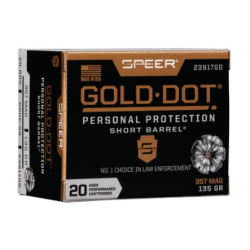 Speer Gold Dot Handgun Ammunition 9mm Luger (+P) 124 gr HP 1220 f
