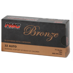 PMC Bronze 32 Auto 71GR FMJ