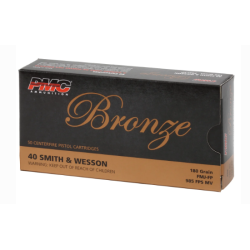 PMC 40SW 180GR BRONZE FMJFP 50RD
