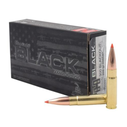 Hornady Black Rifle Ammunition .300 AAC Blackout .208 gr A-MAX 1020 fps 20/ct