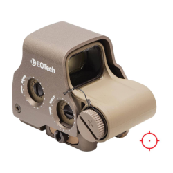 EO Tech EXPS3 TAN (2)1MOA CR123 NVCOMP SIDE BUTTONS/SINGLE QD LEVER