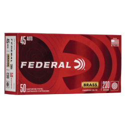 Federal Champion Training, .45 Auto, 230 Grain, FMJ, 50/Box