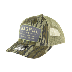 Magpul Industries, Go Bang Trucker Hat, Bottomland Camo, Cotton/Polyester, One Size Fits Most