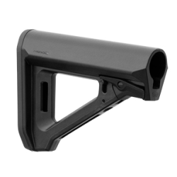 Magpul Industries, MOE RL Carbine Stock, Fits AR-15 with Mil-Spec Buffer Tube, Matte Finish, Black