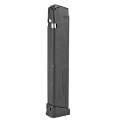SGM Tactical, Magazine, 10MM, 30 Rounds, Fits Glock 20, Polymer, Black