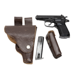 Czech CZ82 9x18 Makarov Pistol w/ Holster and 2 Magazines