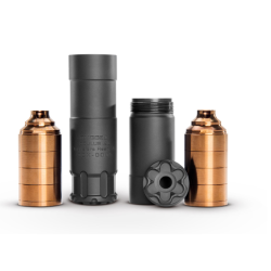 Rugged Suppressors OCULUS22 22LR SILENCER BLACK 5.7x28MM RATED