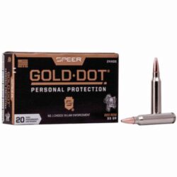 Speer Gold Dot Personal Protection 223 Rem 55 gr 3220 fps Soft Point (SP) 20 Bx/10 Cs 24468