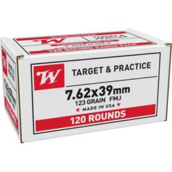 Winchester USA 7.62 X 39 123 FMH LAKE CITY 120RD BULK