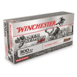 Winchester Ammo X300BLKDS Deer Season XP 300 Blackout 150 gr Extreme Point 20 Per Box/ 10 Cs
