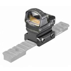 Leupold 177156 DeltaPoint Pro w/AR Mount  Matte Black 1x 52.7mm x 17.5 mm/ 1.01 x 0.68 2.5 MOA Illuminated Red Dot Reticle