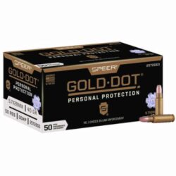 Speer Gold Dot Personal Protection 5.7x28mm 40 gr Hollow Point (HP) 50 Per Box/10 Cs 25728GD