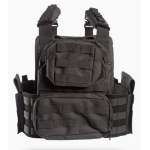 Guard Dog Body Armor Shepard Quick Release Black Plate Carrier