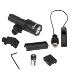 Nightstick LGL-150 Compact Light Kit Black Anodized Hardcoat Aluminum Long Gun 450 Lumens White LED