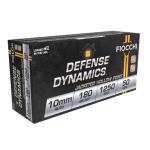 FIOCCHI DEFENSE DYNAMICS 10MM 180GR JHP 50RD BX