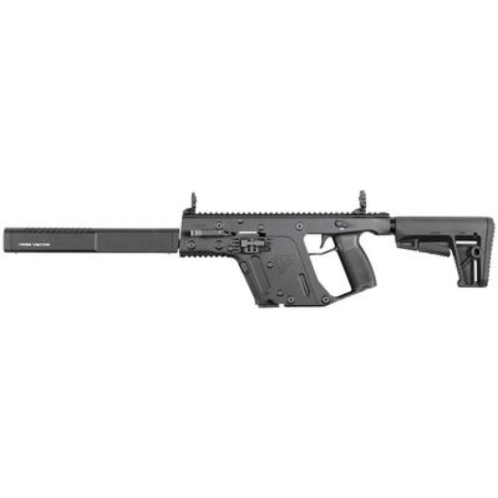Kriss USA KV10CBL20 Vector Gen II CRB 10mm Auto 16 15+1 Black Black 6 Position Stock Black Polymer