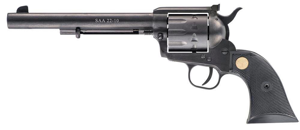 Chiappa Firearms CF340170 SAA 1873  22 LR 10rd Shot 7.50 Blued Blued Blued Steel Frame Blued